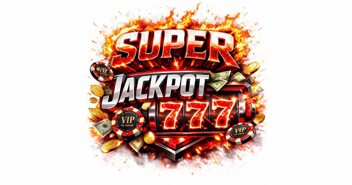 Super Jackpot 777 Casino main banner showing jackpot-themed graphics for Filipino mobile players